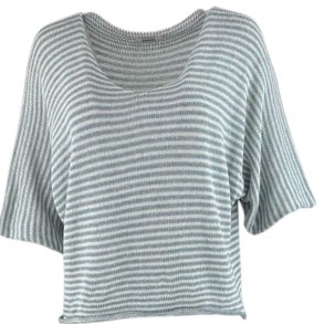 Bomulds stribet strik