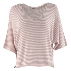 Bomulds stribet strik